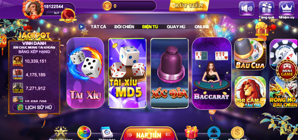 Giới thiệu Bầu cua 68 Game Bai