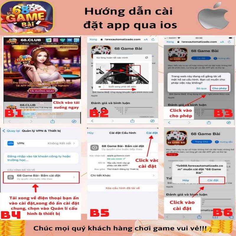 Anh em hãy lựa chọn link tải iOS để tải ứng dụng về Iphone