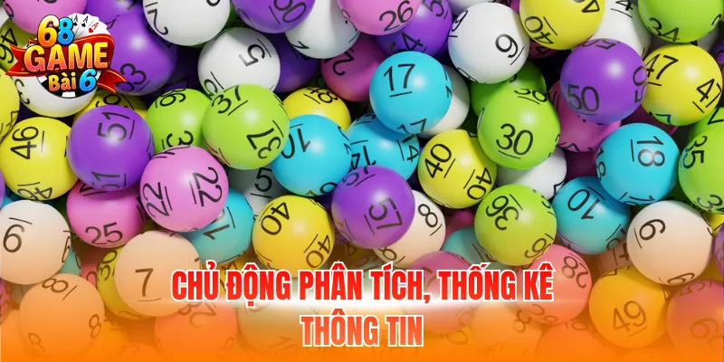 Chủ động phân tích, thống kê thông tin