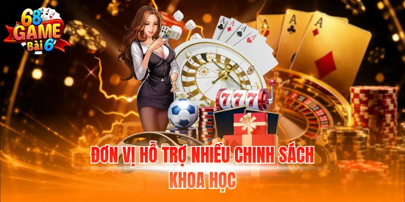 Đơn vị hỗ trợ nhiều chinh sách khoa học