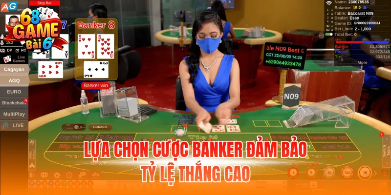 Lựa chọn cược banker đảm bảo tỷ lệ thắng cao