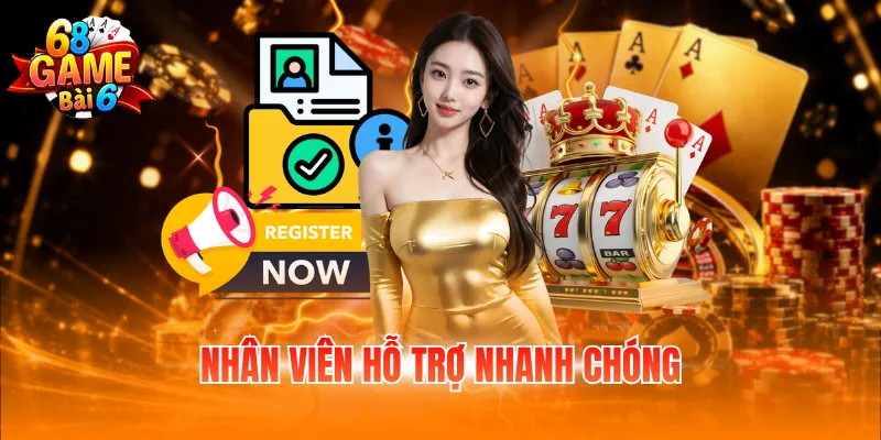 Nhân viên hỗ trợ nhanh chóng