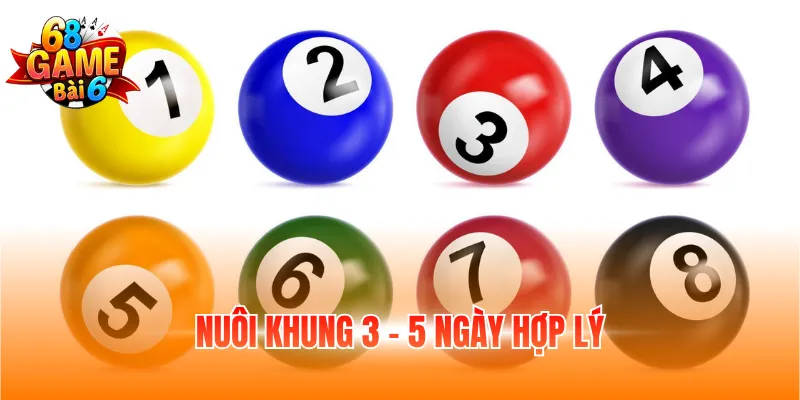 Nuôi khung 3 - 5 ngày hợp lý