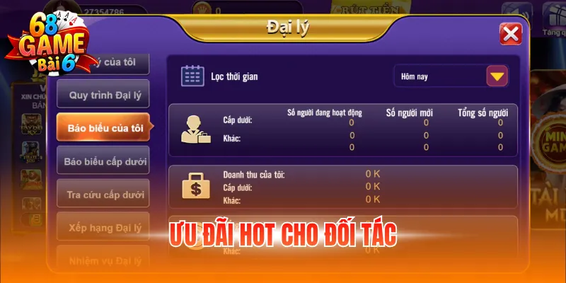 Ưu đãi hot cho đối tác